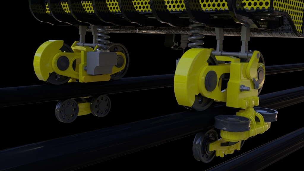 The Smiler Alton Towers Roller Coaster Car (Unrigged) preview image 4